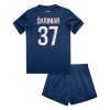 Officiële Voetbalshirt + Korte Broek Paris Saint-Germain Skriniar 37 Thuis 2024-25 - Kids